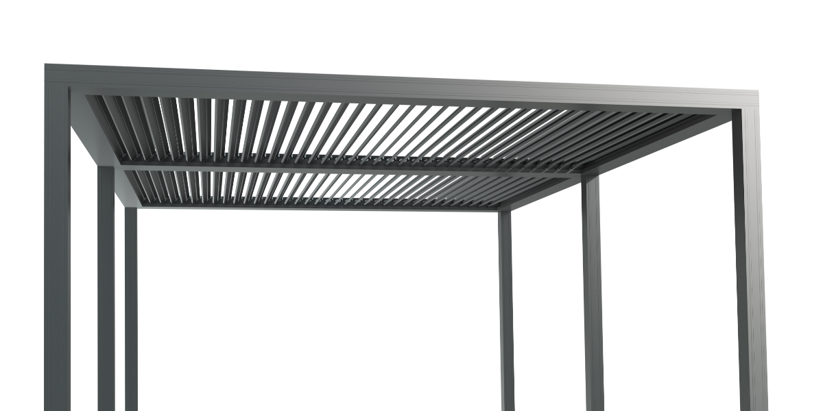 一站式打造網(wǎng)紅露臺庭院，新中式百葉涼亭讓你的生活更親近自然